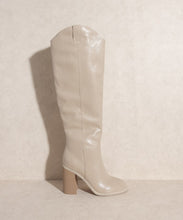 Taupe Oasis Society Stephanie - Knee-high Boots