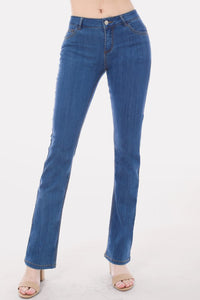 Mddenim Mid Rise Slim Bootcut Jean