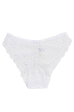 Solid Lace Cotton Panty