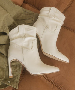 White Oasis Society Kate - Slim Heel Booties