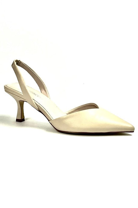 Bone Pointed Toe Anti-leather Low Heel Pumps