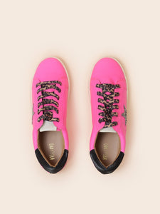 Hot Pink Fashion Sneakers