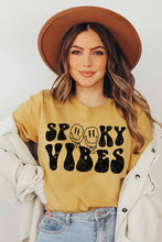 Yellow Spooky Vibes Graphic Tee