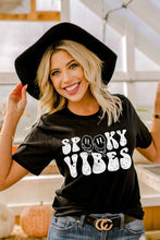 Black Spooky Vibes Graphic Tee