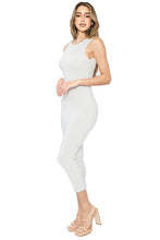 Purity Open Back Sleeveless Midi Dress