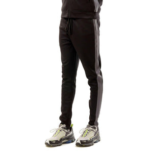 Black/Charcoal Men's Track Pants