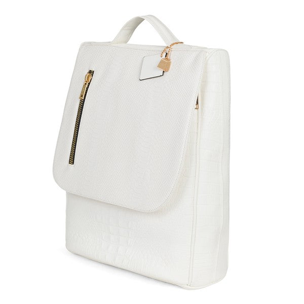 Apollo White Backpack – Aquarius Brand