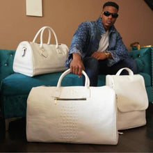 Apollo White Duffle XL
