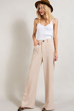 Beige Straight Leg Pants