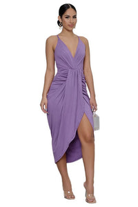 Lavender Sexy Maxi Dress