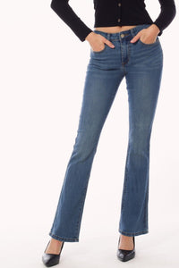 Mddenim Mid Rise Slim Bootcut Jeans
