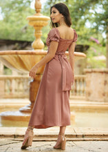 Mauve Maldives Midi Dress