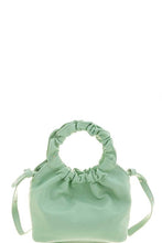 Light Green Smooth Textured Bag