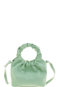 Light Green Smooth Textured Bag
