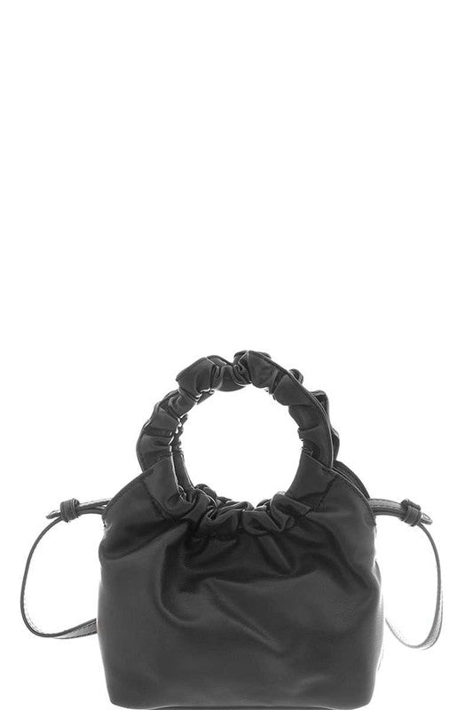 Black Smooth Textured Bag