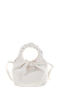 White Smooth Textured Bag