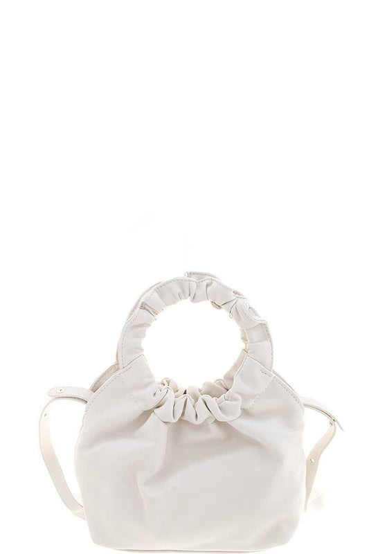 White Smooth Textured Bag