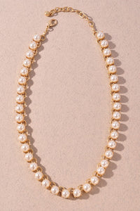 Anti-Pearl Party Fashion Necklace