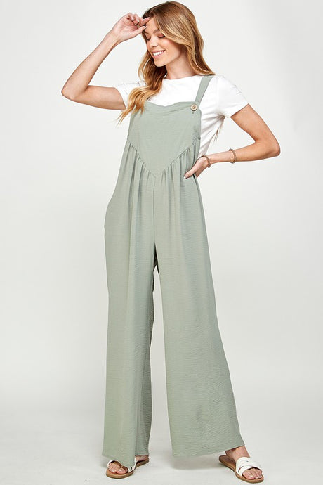Sage Solid Overall