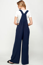 Navy Solid Overall