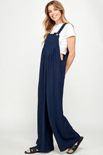 Navy Solid Overall