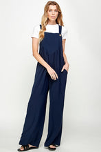 Navy Solid Overall