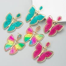 Butterfly Weave Alloy Earrings