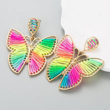 Butterfly Weave Alloy Earrings