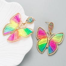 Butterfly Weave Alloy Earrings