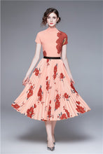 Red Floral Sexy Maxi Dress 2pc Set