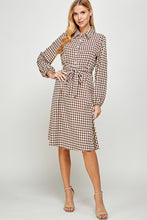 Printed Bishop Sleeves Short Dress