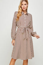 Printed Bishop Sleeves Short Dress