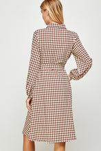 Printed Bishop Sleeves Short Dress