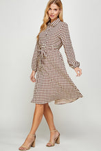 Printed Bishop Sleeves Short Dress