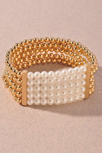 Gold Bead Jewelry Bracelet