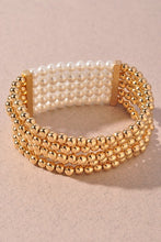 Gold Bead Jewelry Bracelet