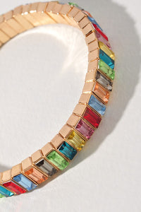 Multi-Color Elastic Fashion Bracelet