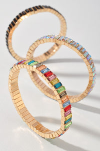 Multi-Color Elastic Fashion Bracelet