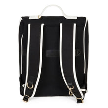 Black Varsity Backpack