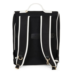 Black Varsity Backpack