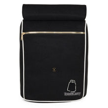 Black Varsity Backpack