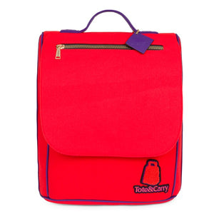 Red&Purple Varsity Backpack