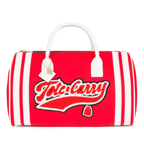 Red&White Varsity Duffle Reg