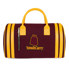 Burgundy Varsity Duffle Reg