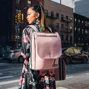 Pink Varsity Backpack