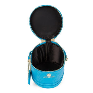 Aqua Blue Apollo  MiniBarrel Purse