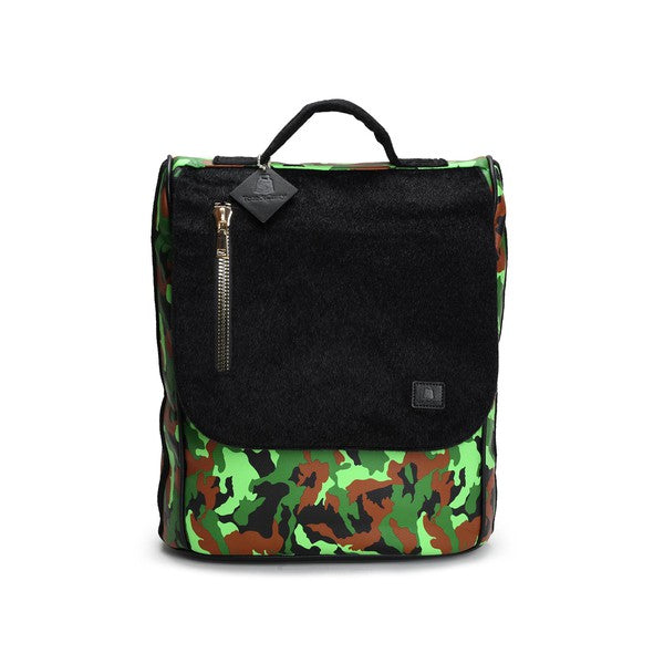 Apollo Green Camo Backpack