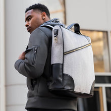 Silver Fridge Pony Fur Backpack
