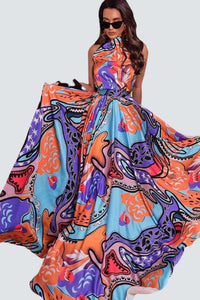 Multi-Color Madame Maxi Dress
