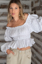 Off White Black Off-shoulder Style Top
